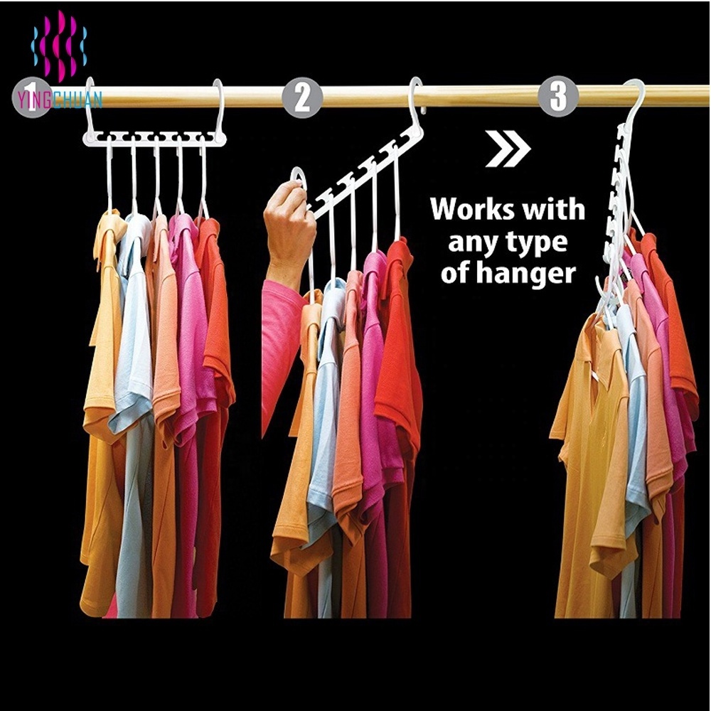 Factory direct sale space saving magic hanger