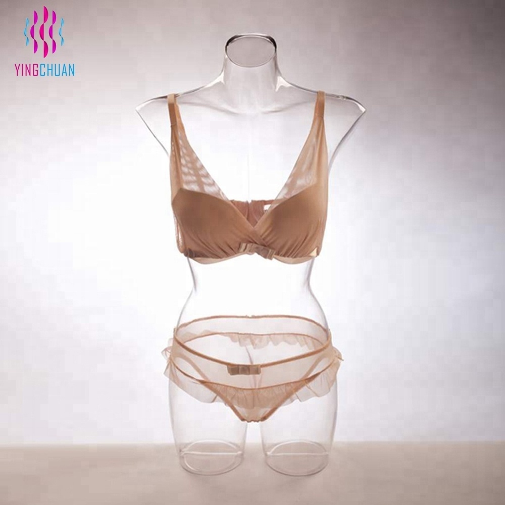 Fashion Upper Body Torso Bust Plastic Female Swimwear Bra Mannequin