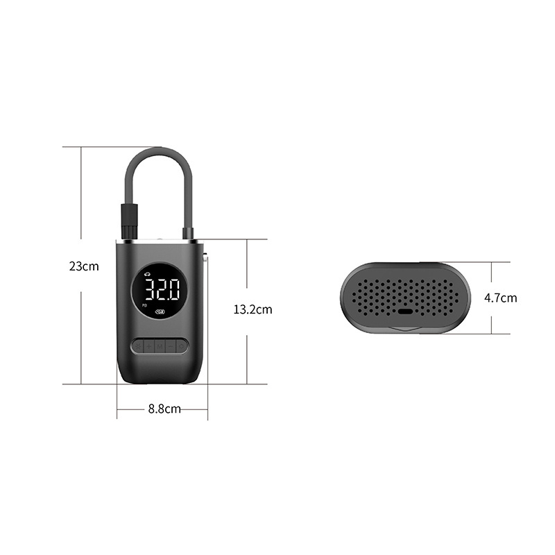 Portable Electric Car Tire Inflator Rechargeable 20000 mah car tyre inflatable air bed mattress with built pump