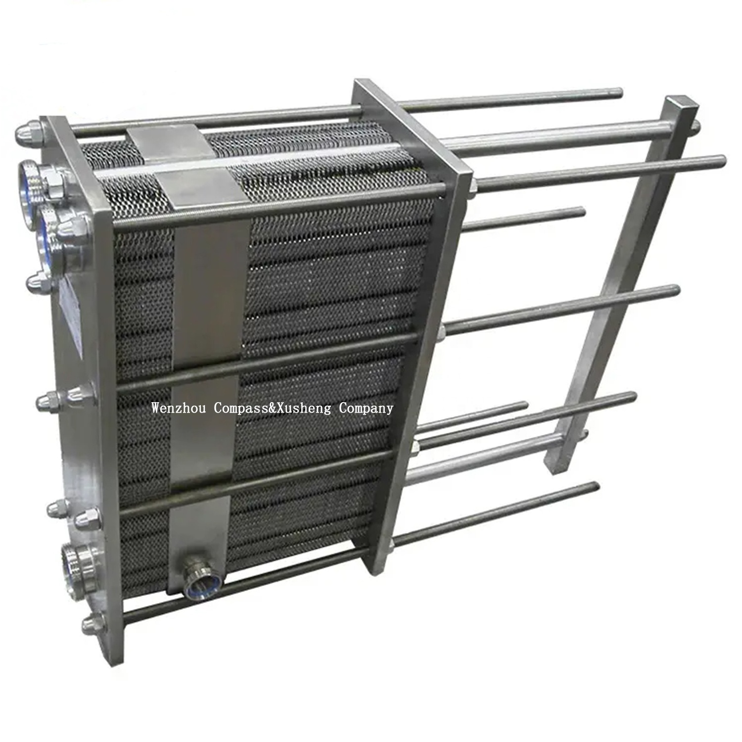 Compass Sanitary Food grade stainless steel detachable plate heat exchanger