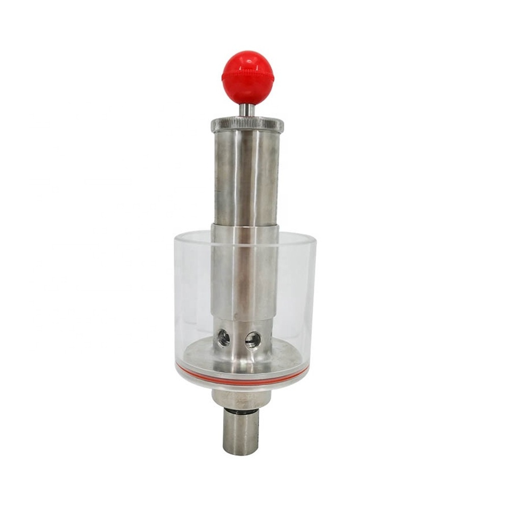 Sanitary Fermentation Tank Air Valve Bunging Valve Water Seal threaded exhaust Valve