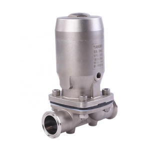 Sanitary Stainless Steel Aseptic Pneumatic Stainless Steel Diaphragm Valve