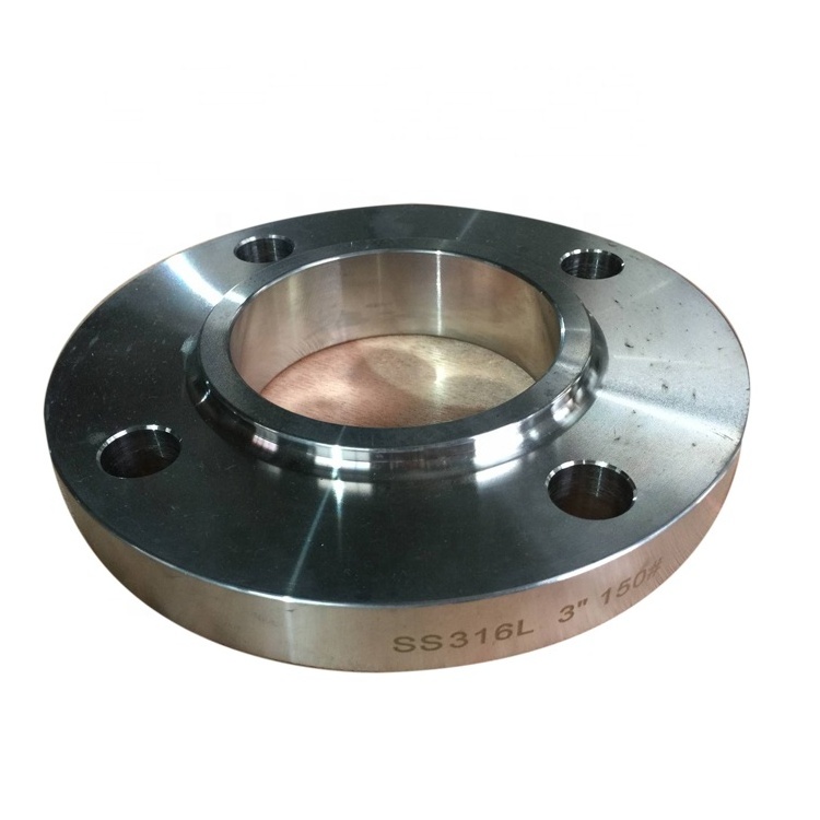 Sanitary dn80 Forged Flange aisi 316 Stainless Steel Weld Neck Pipe Flange