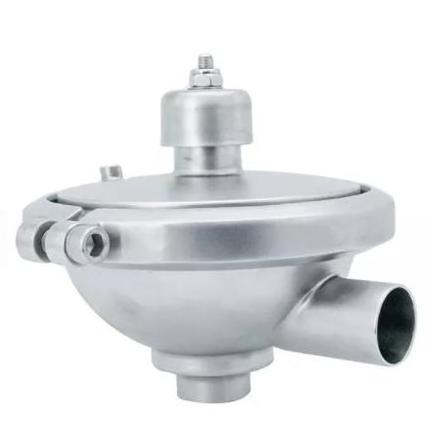 CPMO-2 1inch SS304 sanitary stainless steel welding back pressure valves