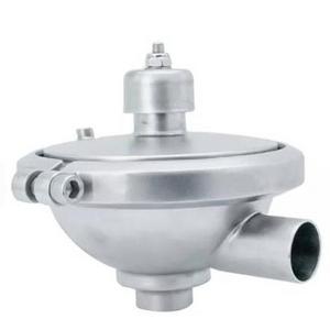 CPMO-2 1inch SS304 sanitary stainless steel welding back pressure valves