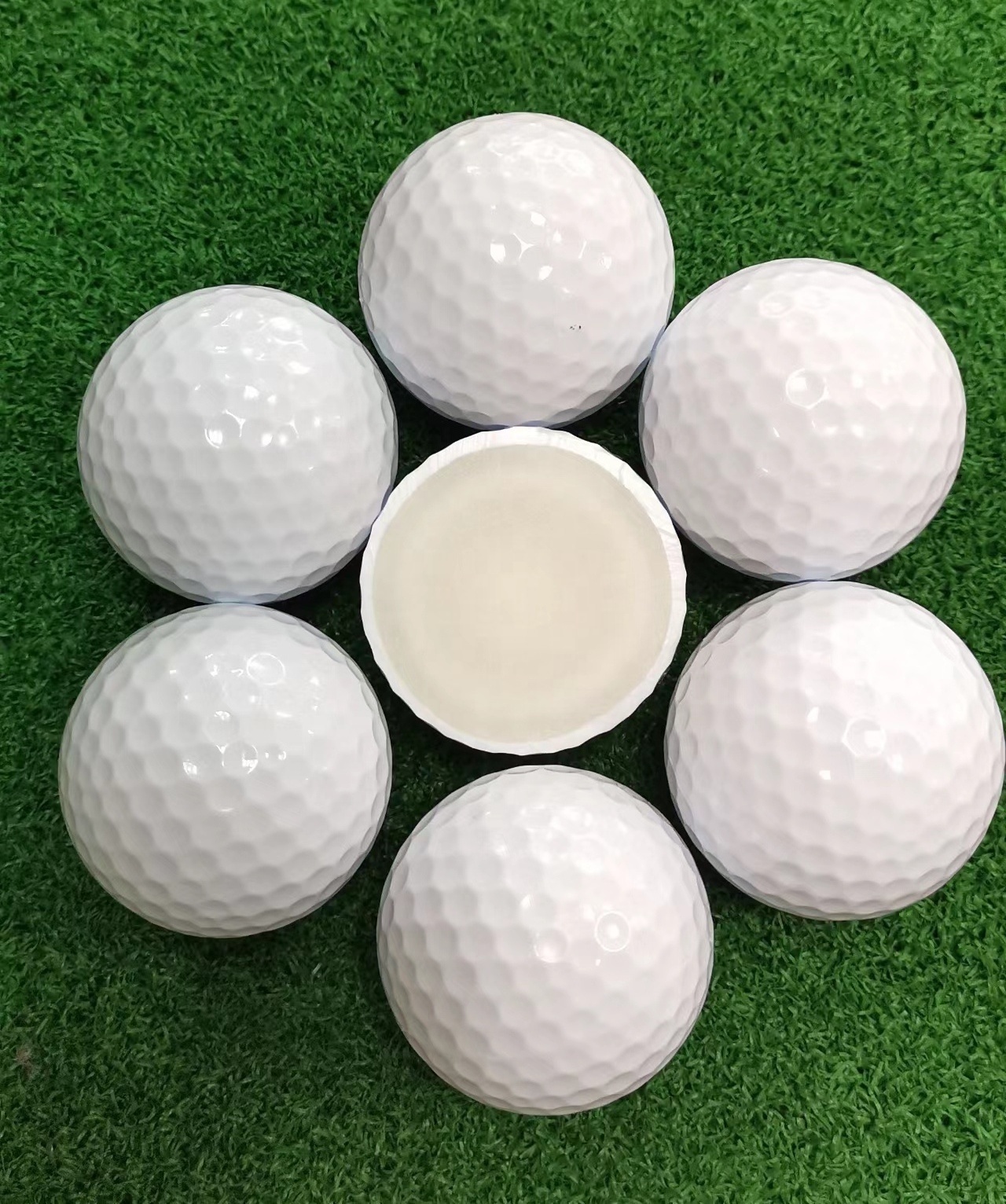 Factory Price 2 layer Surlyn Material Floating Golf Ball for whole sale