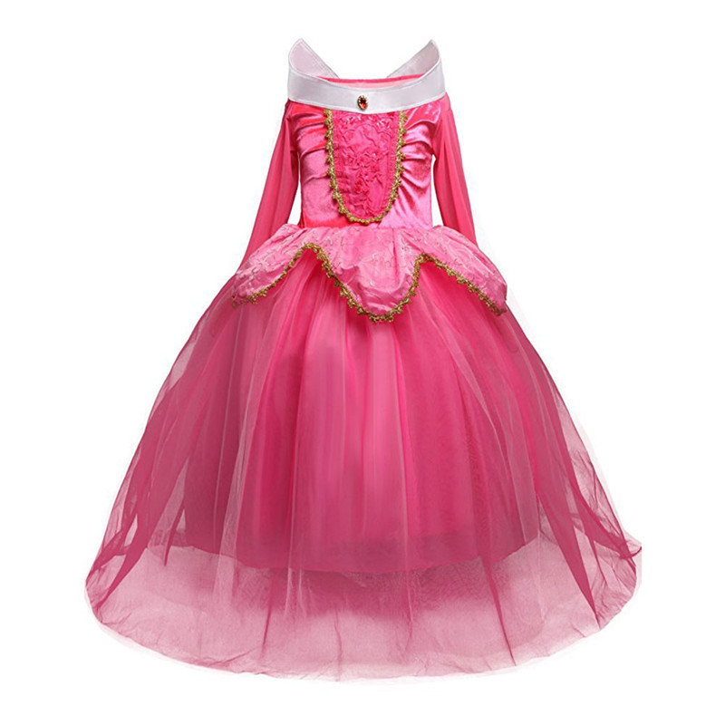 16 Styles Elsa Princess Costumes For Kids Halloween Christmas Party Cosplay Snow Queen Fancy Dresses Girls Snow flake Prom Gown