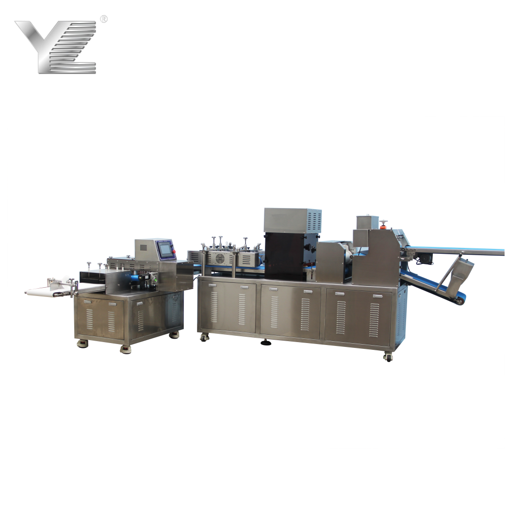 Ying Machinery Commercial soft puff dough twist pastry pretzel machine crispy dough twisted bread rolls making machine