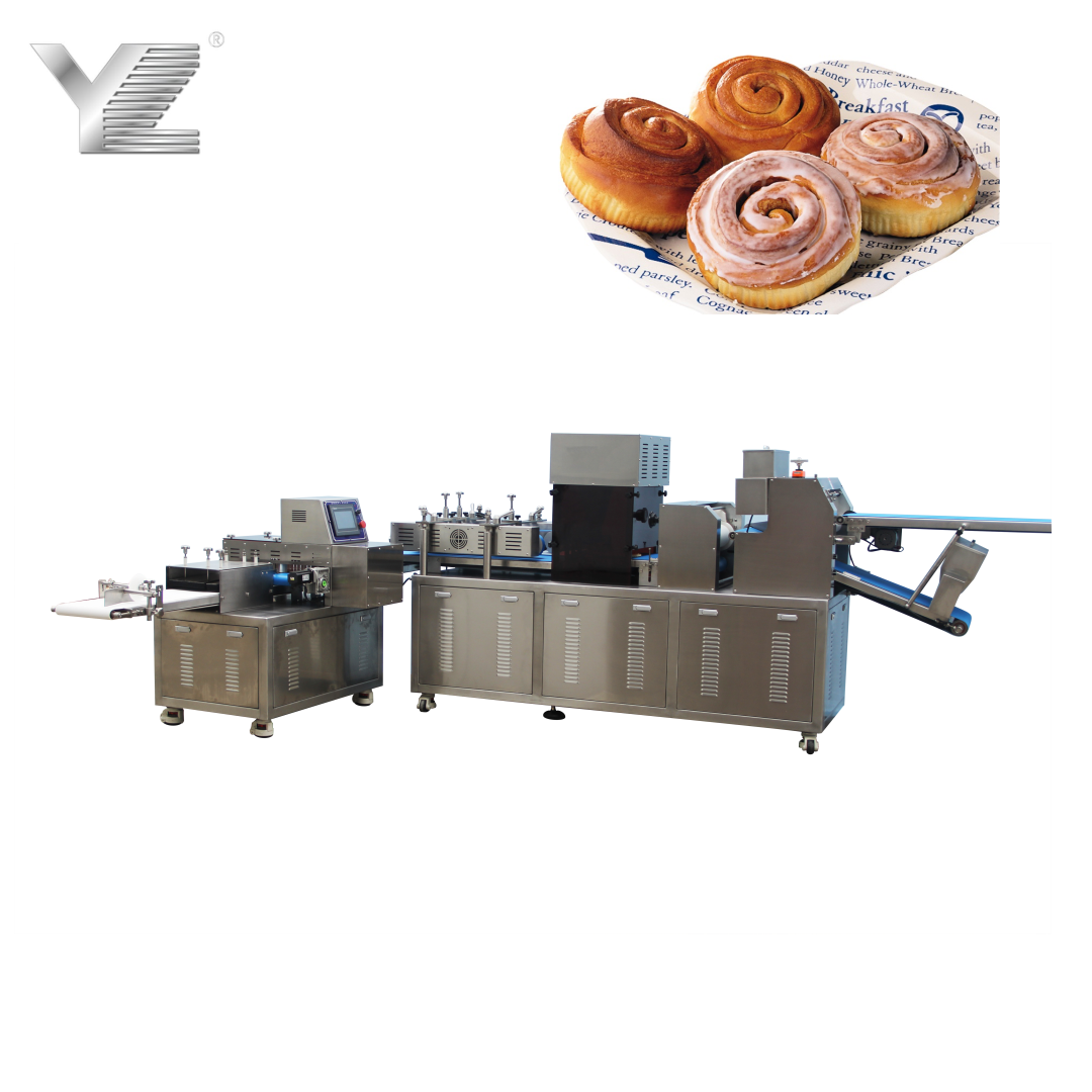 Ying Machinery Commercial soft puff dough twist pastry pretzel machine crispy dough twisted bread rolls making machine