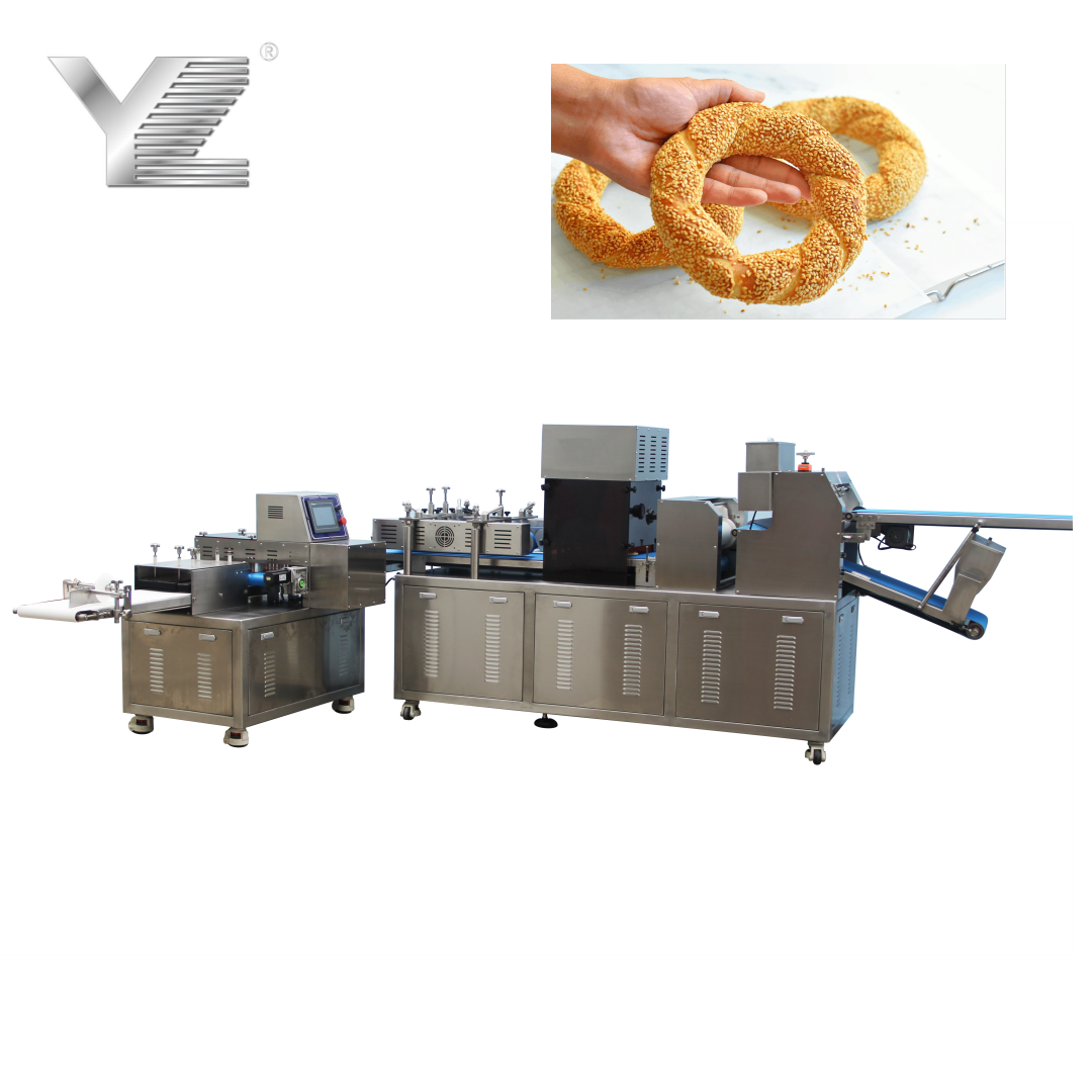 Ying Machinery Greek Sesame Bagels Koulouri Machine For Bakery