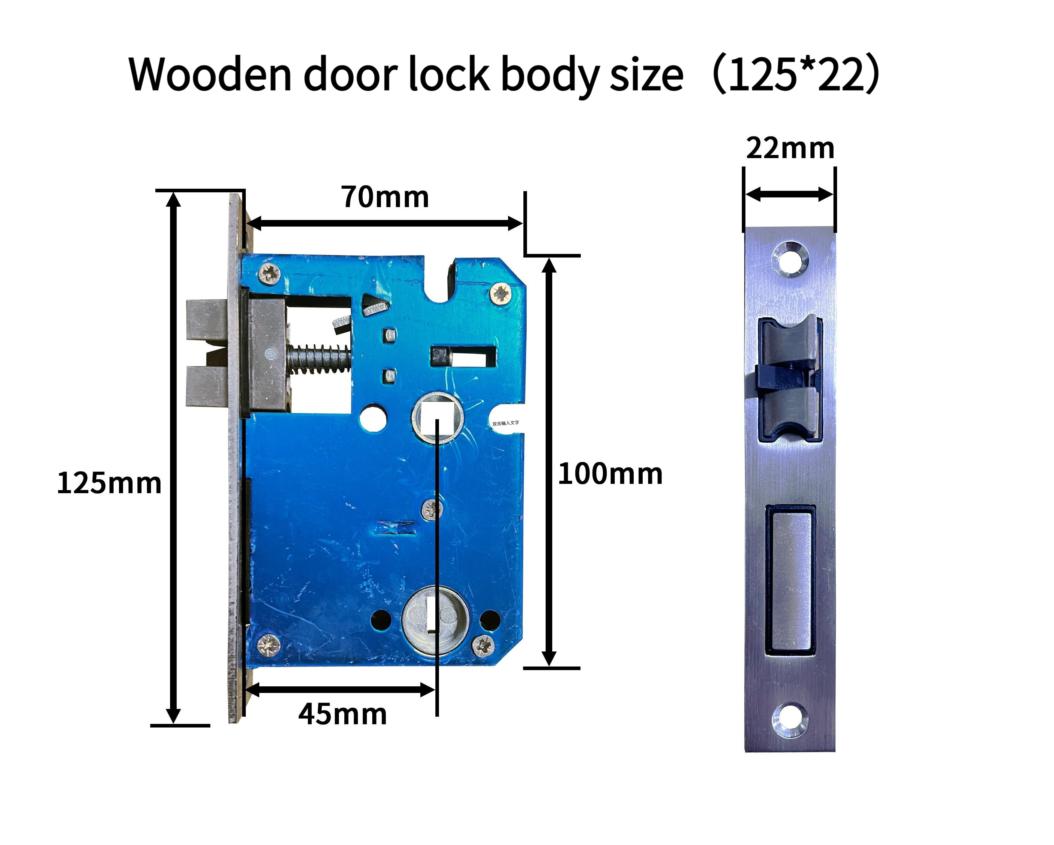 Rental Room Wooden Door Anti-Theft Fingerprint Lock Home /Apartment/ Smart Code Lock Hotel Swipe Card Induction Lock