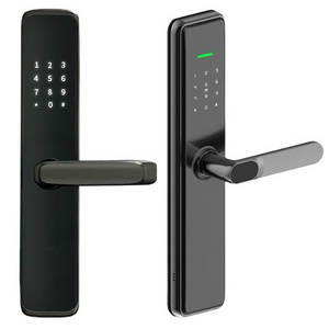 Rental Room Wooden Door Anti-Theft Fingerprint Lock Home /Apartment/ Smart Code Lock Hotel Swipe Card Induction Lock