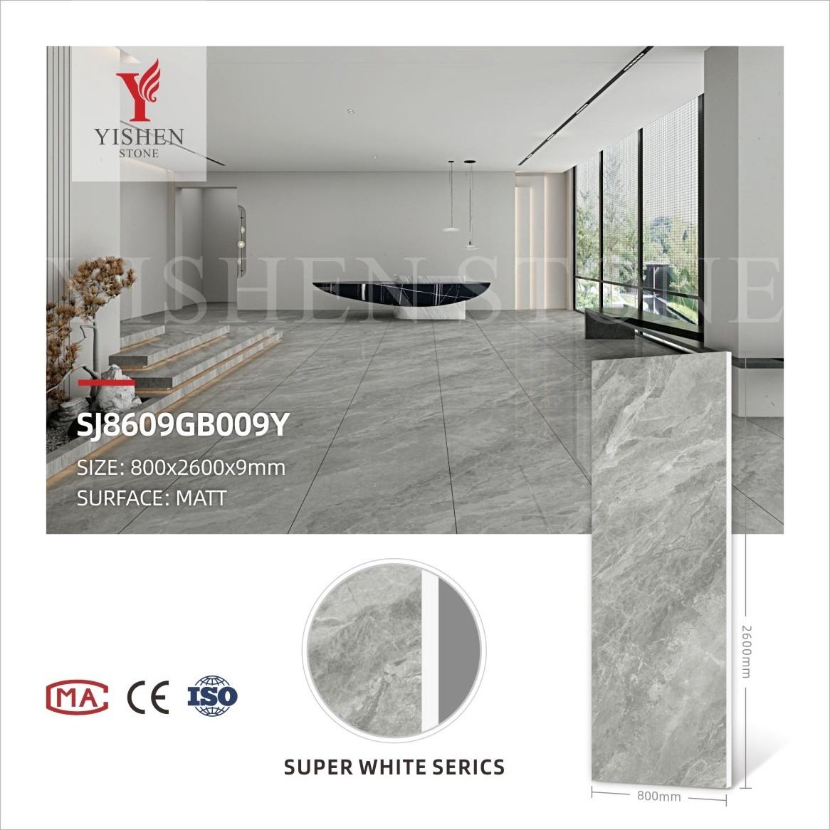 Modern Design Artificial Marble Stone Pegmatite Collection Big Slab Thin Kitchen Dining Table Worktop Sintered Wall Panels