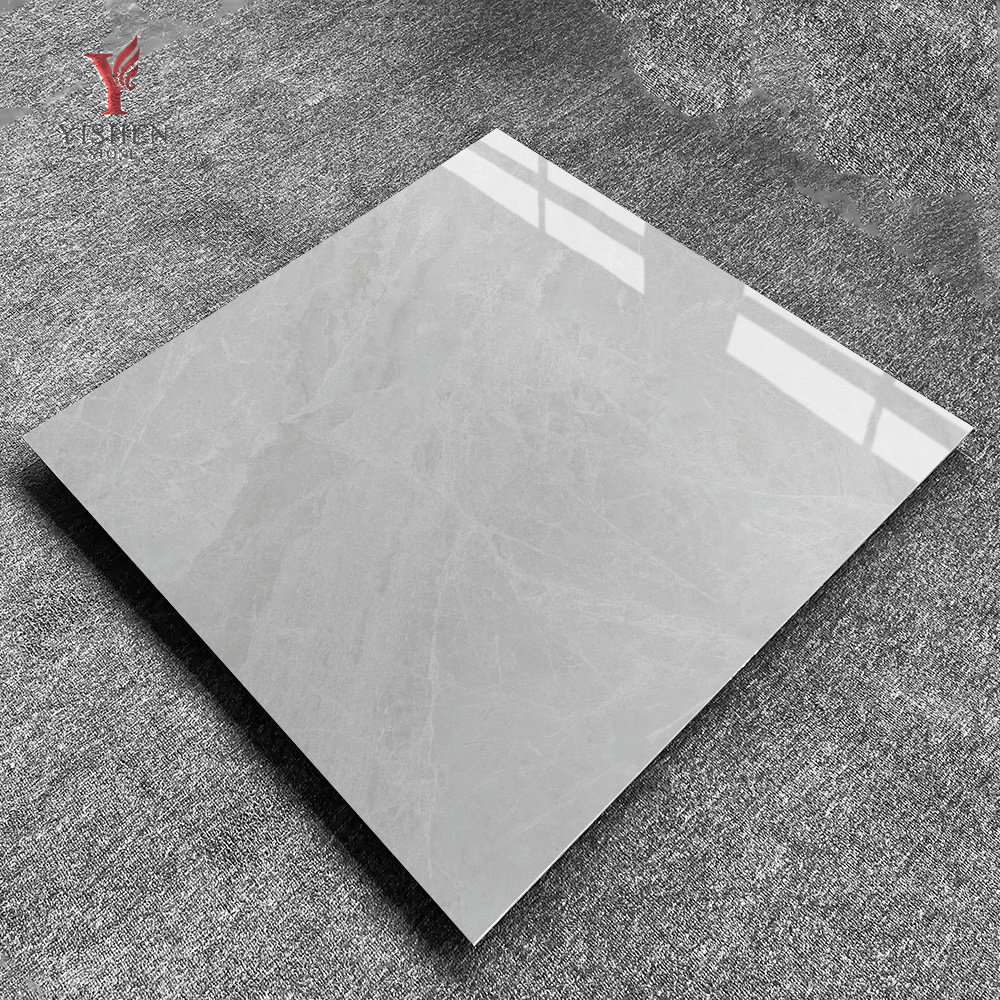 Hot Sale 1000x1000mm Glossy Porcelanto Ceramic Tile Standard White Marble Porcelain for Interior Floor Includes Borders