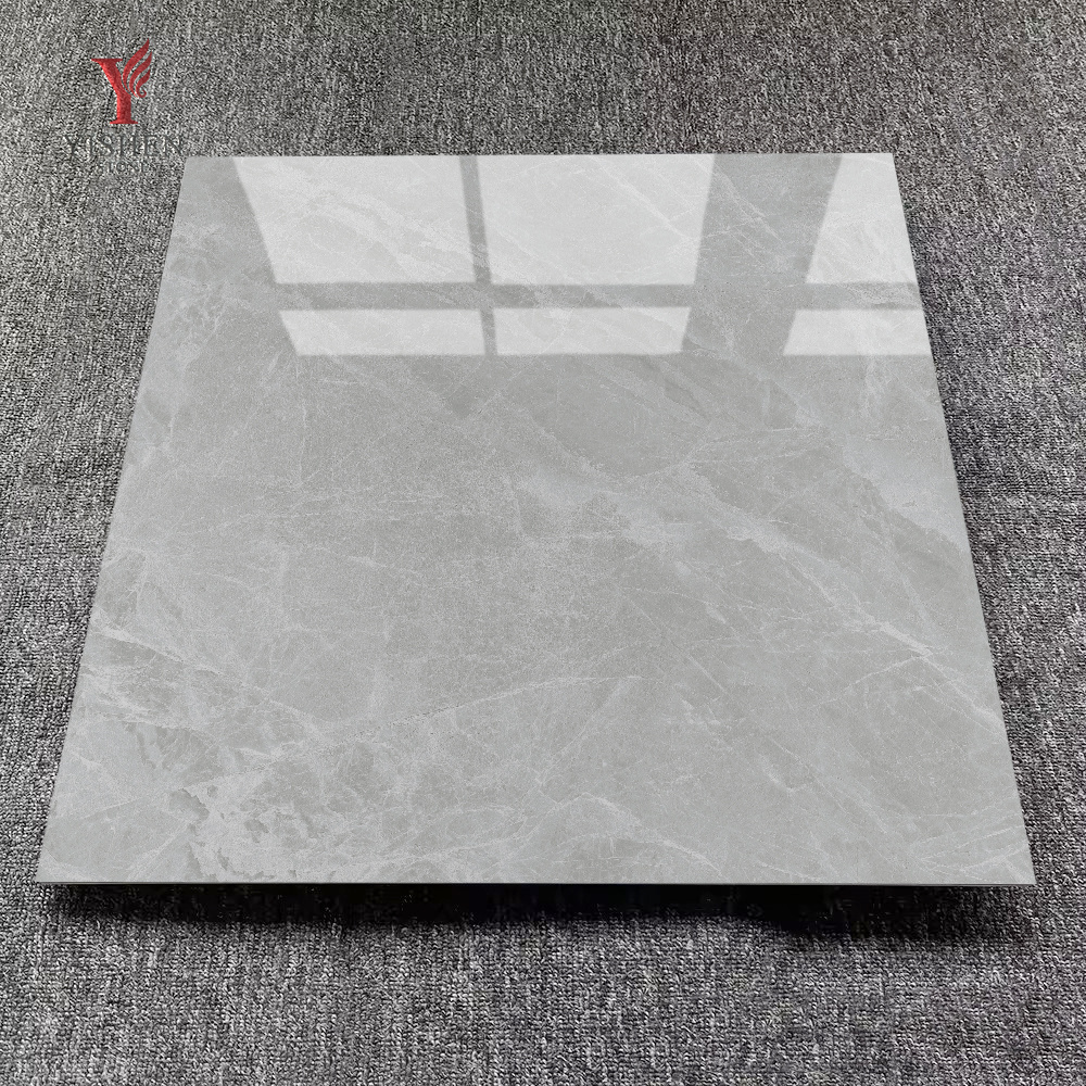 Hot Sale 1000x1000mm Glossy Porcelanto Ceramic Tile Standard White Marble Porcelain for Interior Floor Includes Borders