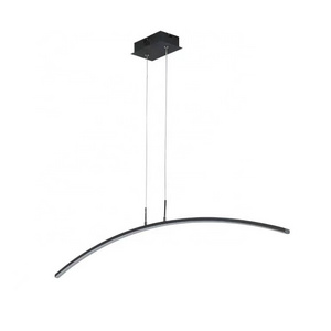 Extremely Simple Minimalist Flush Mount Bar Lamp LED Restaurant Chandelier