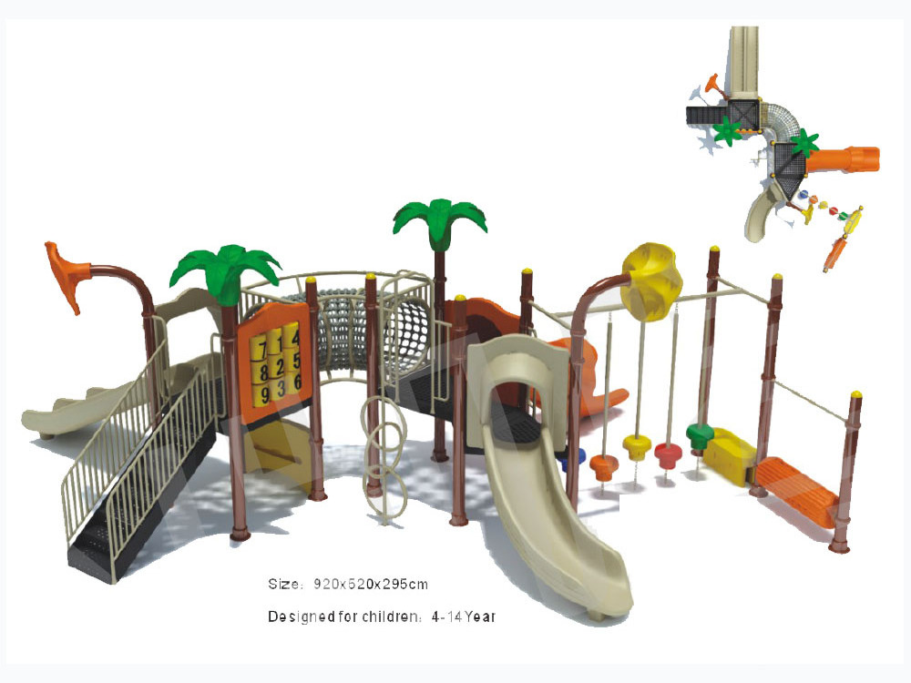 Popular Kids Playground Equipment Outdoor Playground for Sale