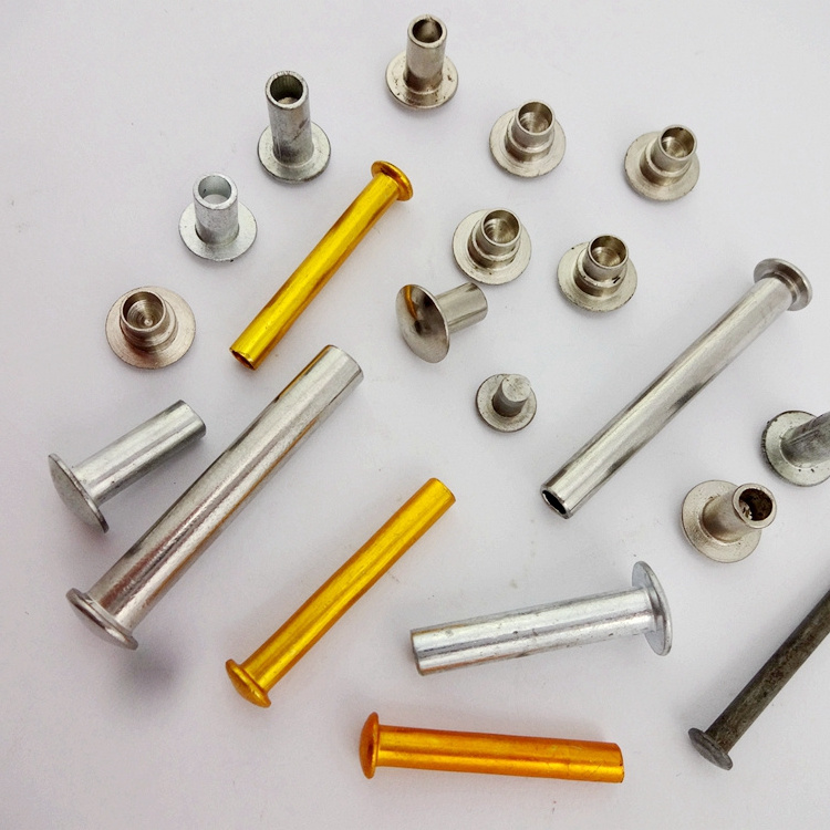 Hot sale customized countersunk head semi-tubular rivets