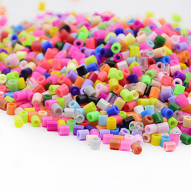 hot 5mm 1000pcs/bag hama perler beads Plastic Educational Art Crafts toy Colorful Spray Water fuse Beads Toys for Kids