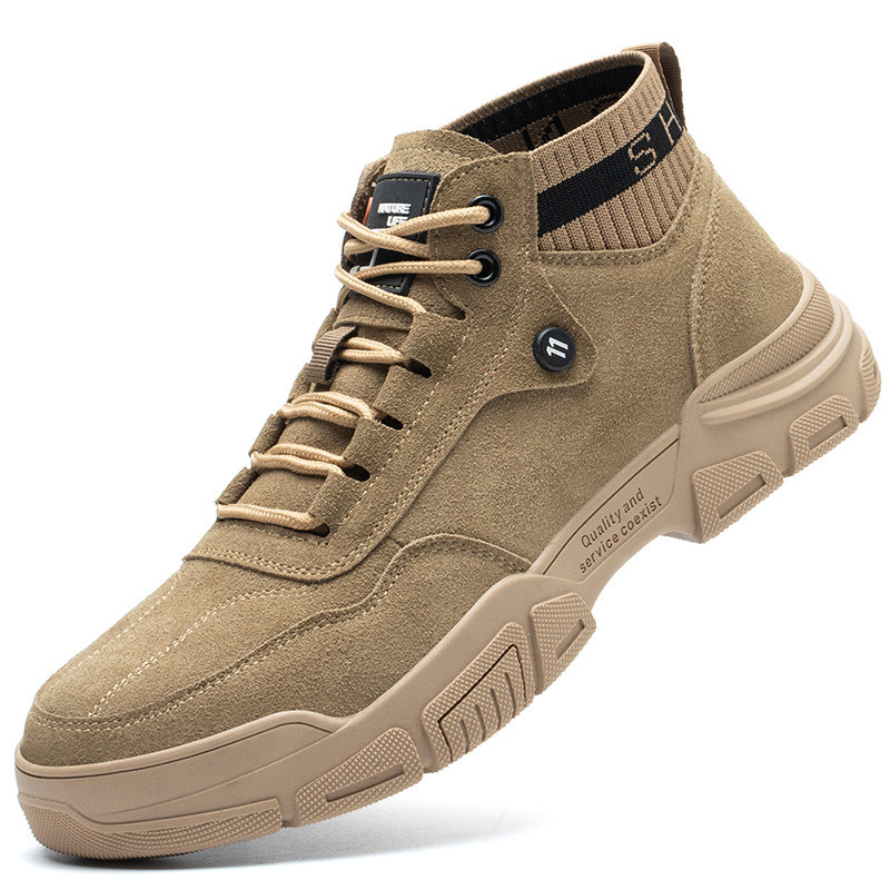 WY 2024 Fashionable work shoes on spring season anti-slip anti-puncture anti-smash SB SBP EVA upper men women sneakers