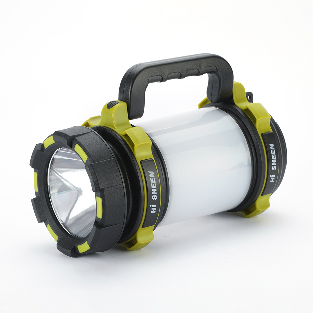 Multifunctional Portable Handheld USB Output Emergency Spotlight LED Rechargeable Searchlight for Fishing Hiking