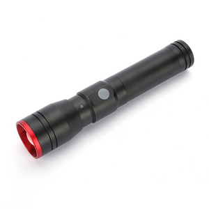 Powerful 18650 Battery Usb Rechargeable Power Bank Led Aluminium Flashlight For Outdoor