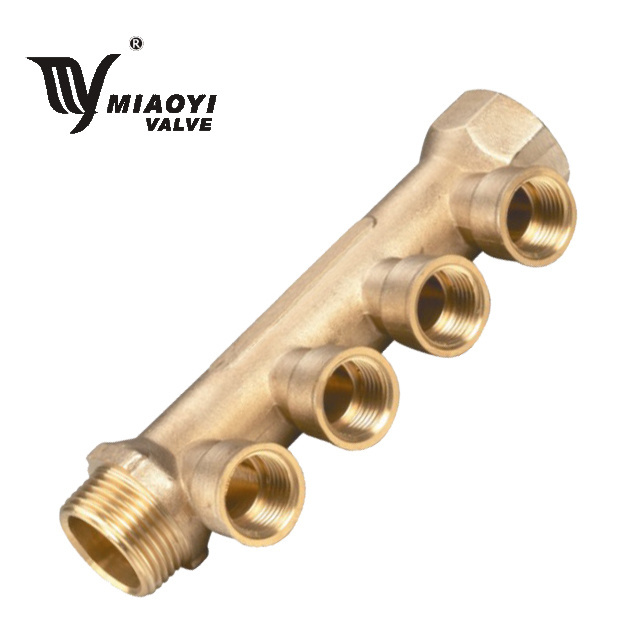 Three way Brass Manifold MY-4003