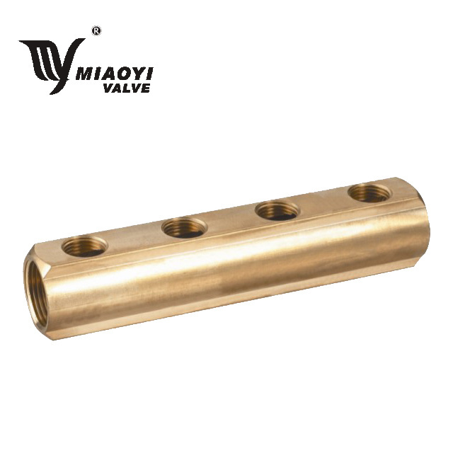 Three way Brass Manifold MY-4003