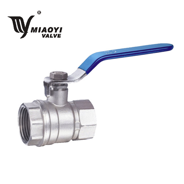 Miaoyi High Work Temperature Safety Valve Brass Water Female Brass Ball Valves