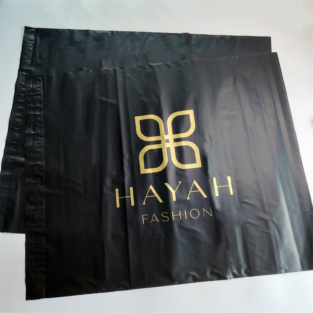 Super Large Mailing Packaging Courier Bags For Hoodies Custom Shipping Bag Mailers Polymer Big Black Plastic Parcel Bag