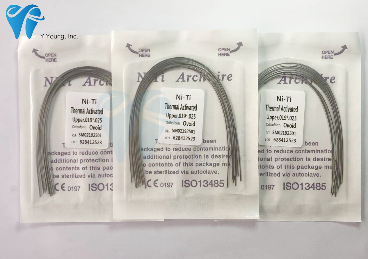 Factory direct orthodontic archwires  NITI archwires Round & Rectangular