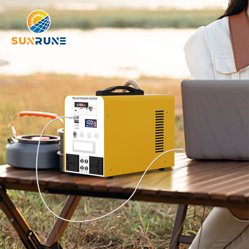 Generator Generators Portable Operated Charging Station Outlet Power Source Solar Powered Plug Outdoor Battery For Camping