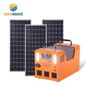 Generador Solar Portatil Electrico Emergency Electric Generator Charger Battery Operated Outlet Camping Power Station