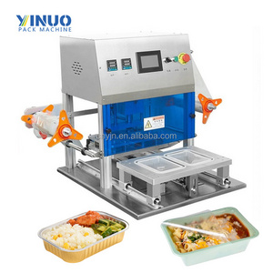 Factory Price Hot Sale Sandwich Box Sealing Machine Lunch Tray Sealer Tray Sealing Machine Continuous Sealing Machine