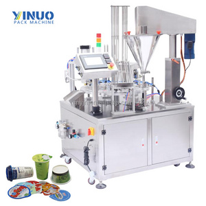 Automatic Seal Cup Filling And Sealing Machine Liquid Water Sealer