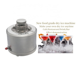 Small dry ice machine micro carbon dioxide dry ice machine  mixer cold chain dry ice making machine