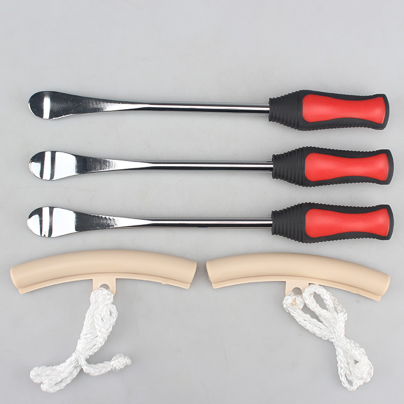 Scooter Tire Assemble Set Tire Levers Spoon Set Spoon Lever Tools Rim Protector Professional Tire Repair Tool