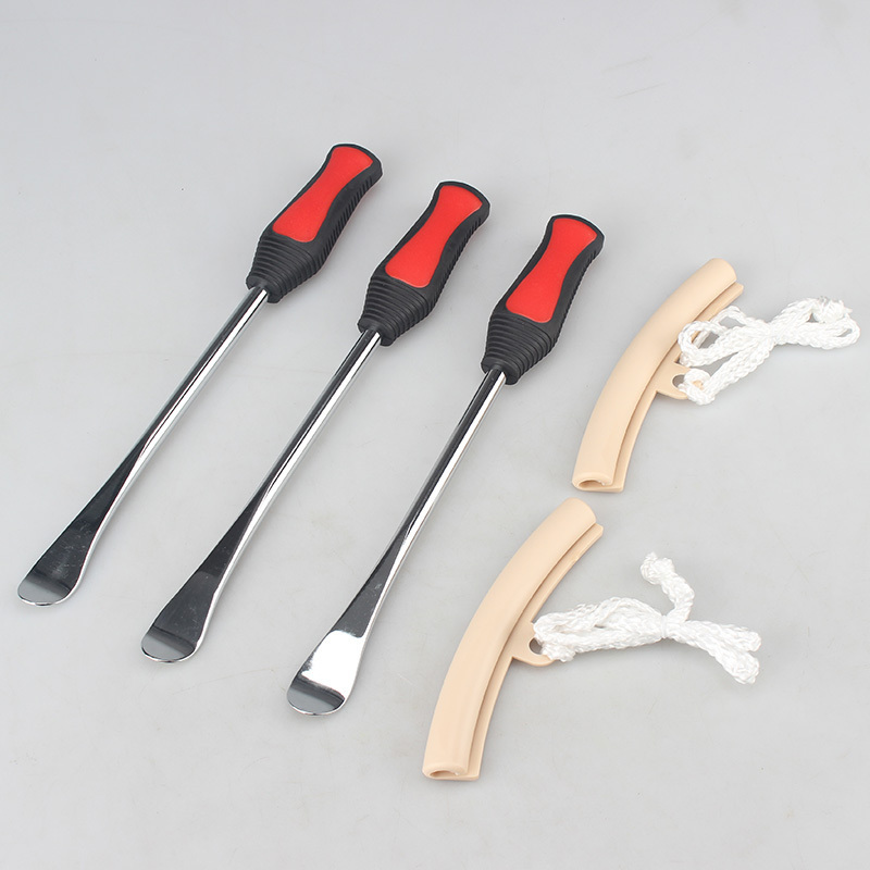 Scooter Tire Assemble Set Tire Levers Spoon Set Spoon Lever Tools Rim Protector Professional Tire Repair Tool