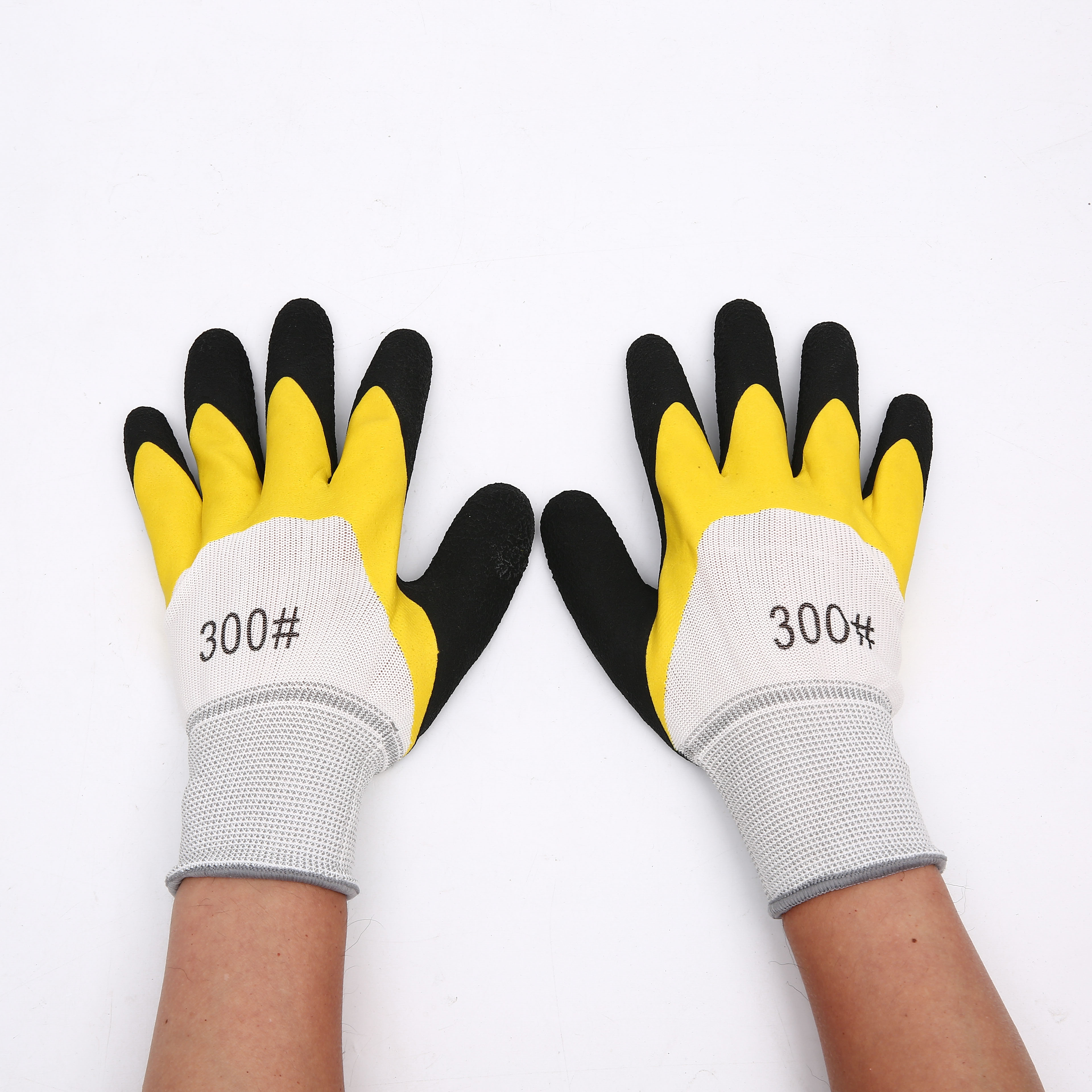 Wholesale garden glove Silicone color box picking gloves garden tools