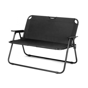 YILU Camping Double Swing Chair Manufacturers Garden Picnic Double Seat Camp Chair Foldable