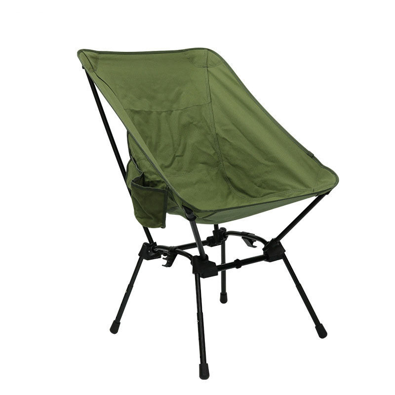 YILU Ultralight Foldable Chair Fishing Chair Camping Portable Moon Chair Camp