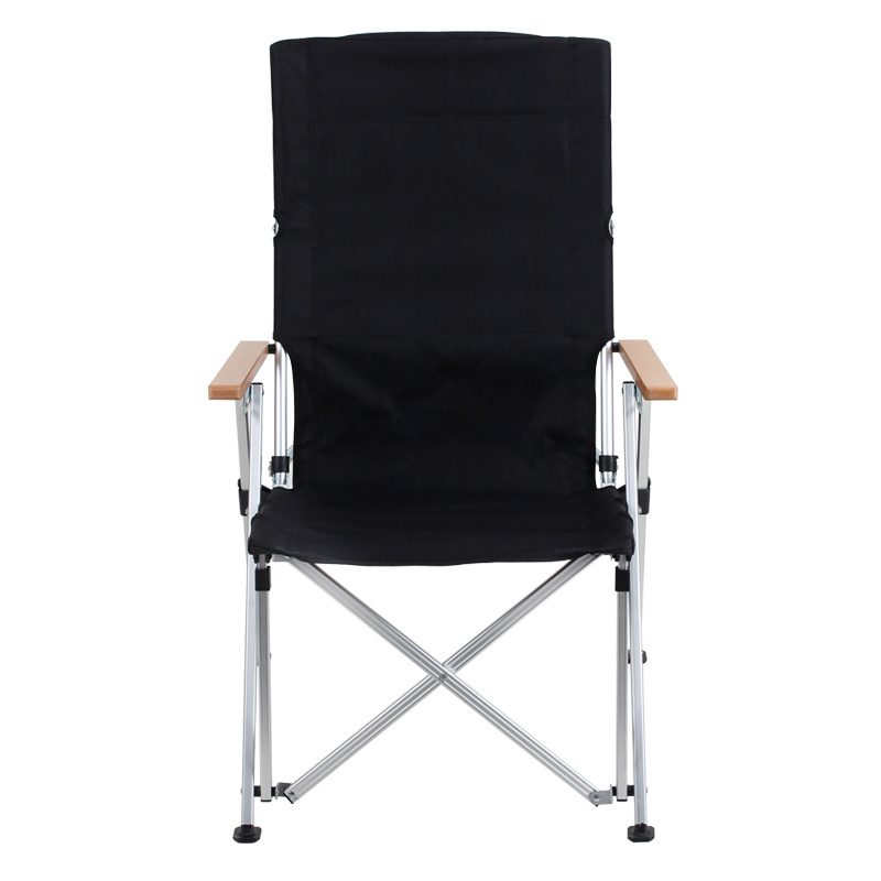 YILU Portable Camping Chair Adjustable Backrest Patio Chair Aluminum Picnic Chair