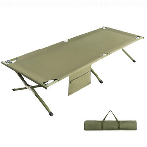 YILU Portable Camping Bed Folding Single Bed Portable Outdoor Used Cot