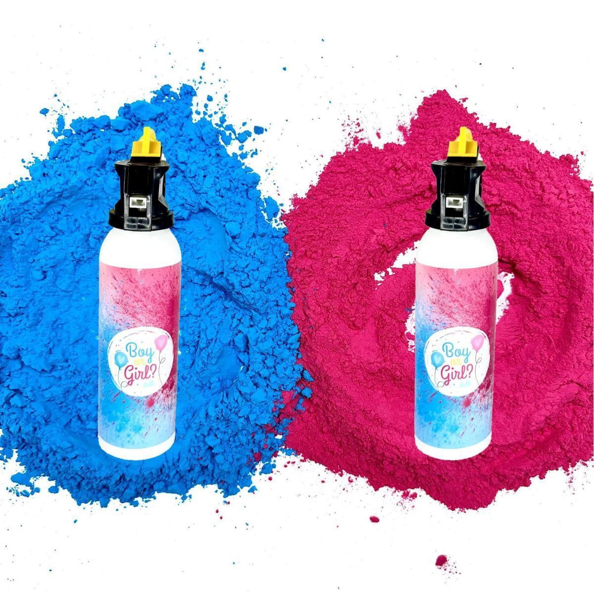 Fashion Design Gender Reveal Biodegradable Powder Confetti Cannon Baby Shower Party Popper