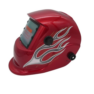 true color flip up electronic carbon fiber predator iron man auto darkening welding helmet