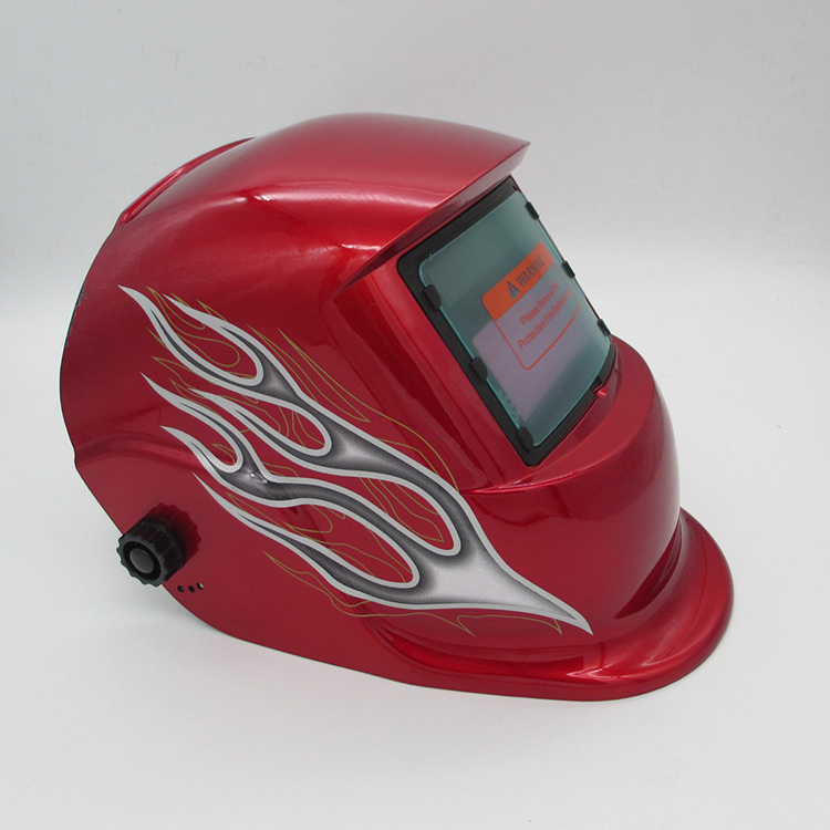 fiber metal customated cheap miller large screen true color hot selling auto darkening welding helmet