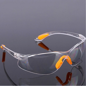 Hot selling led welding eye protection safety glasses black with low price