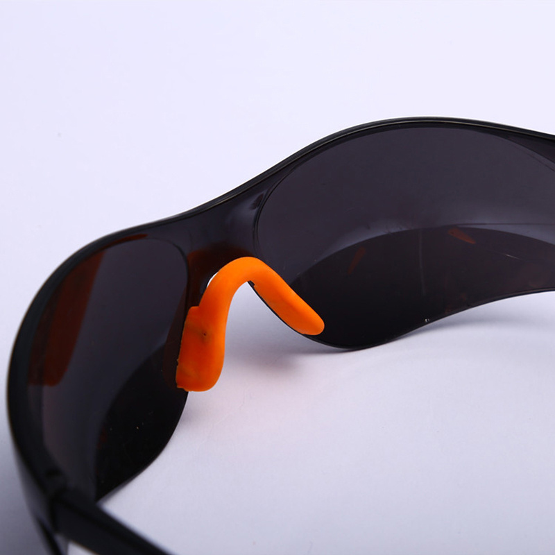 Hot selling led welding eye protection safety glasses black with low price