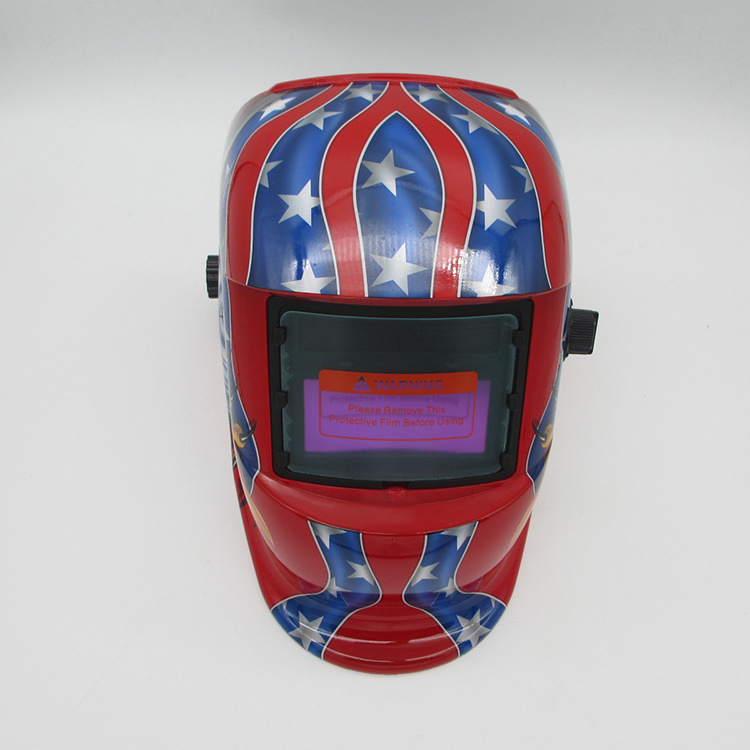 full face welding mask custom welding helmet decals true color iron man auto darkening welding helmets for sale