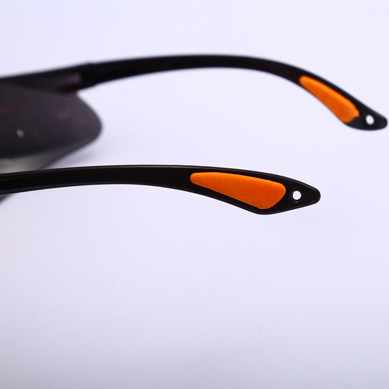 Hot selling led welding eye protection safety glasses black with low price